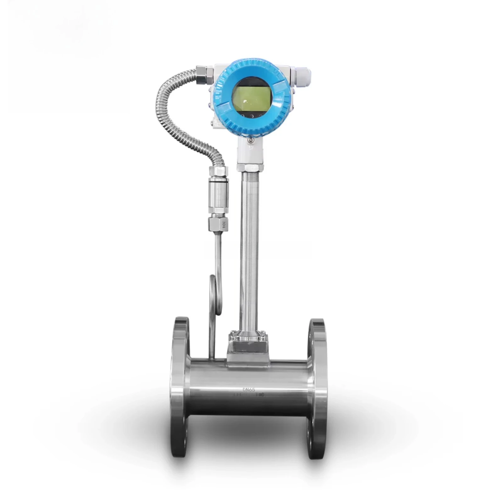 Hot Sale Temperature Pressure Compensation Smart Vortex Flowmeter RS485 Fast Response Accurate Measure Vortex Flow Meter