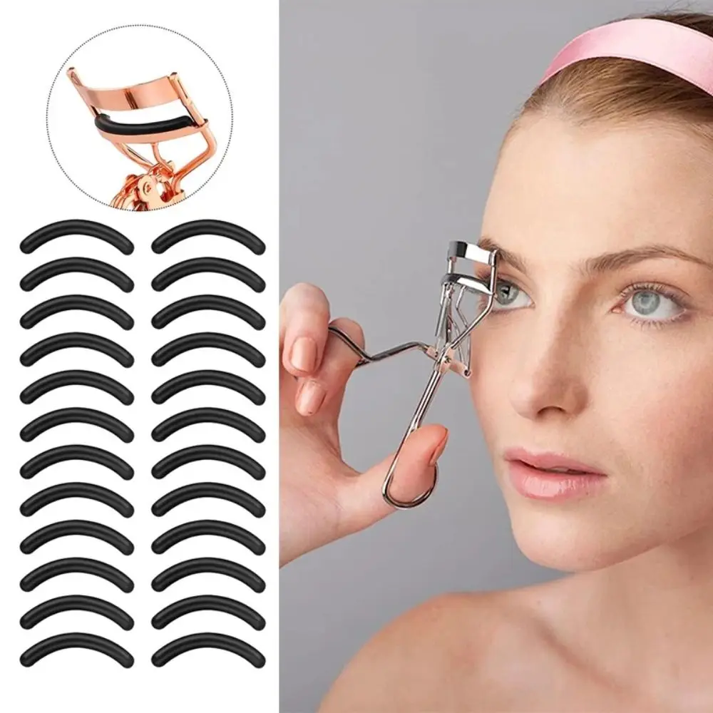 30pcs Eyelashes Curler Replacement Pads Eyelash Curling High Elastic Rubber Beauty Tools Eyelash Curler Refill Rubber