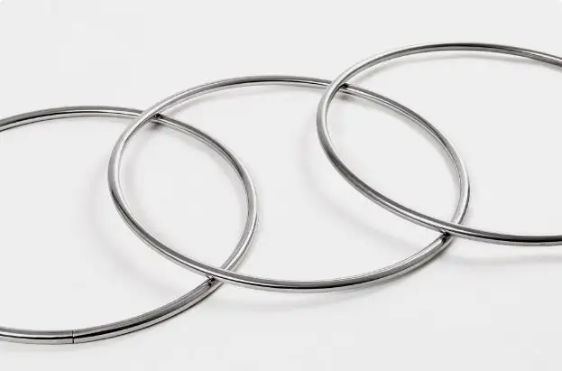 12 Inch Examinable Linking Rings by Oliver Magic Tricks (3 Rings Set) Linking Ring Street Illusions Stage Gimmick Mentalism Prop