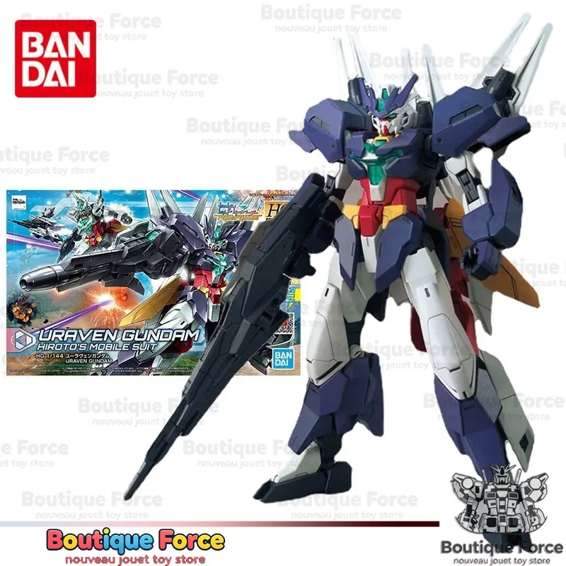 

Bandai Gundam Model Kit HGBD:R 1/144 PFF-X7II/U7 Uraven Gundam Genuine Gunpla Anime Action Figure Toy for Kids Collectors