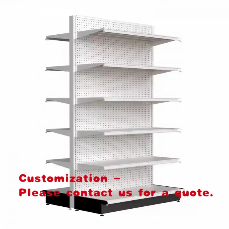 

Металлические стеллажи для супермаркетов на заказ, стеллажи-гондолы Lozier, торговые стеллажи для магазинов, витринные стеллажи