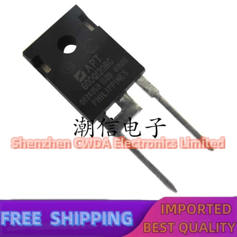 10PCS-20PCS  APT60DQ120BG APT60D120BG 60A 1200V    In Stock Can Be Purchased