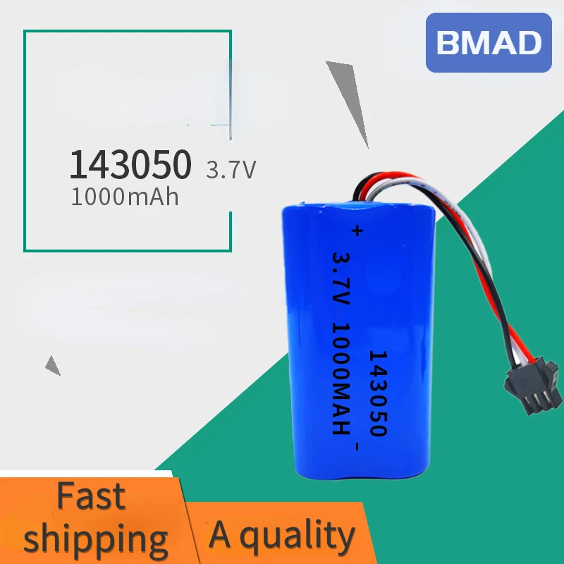 143050 7.4V 1000mAh High-voltage Polymer Lithium Battery Suitable for Electronic Toy Car LED Lighting Massage Tester