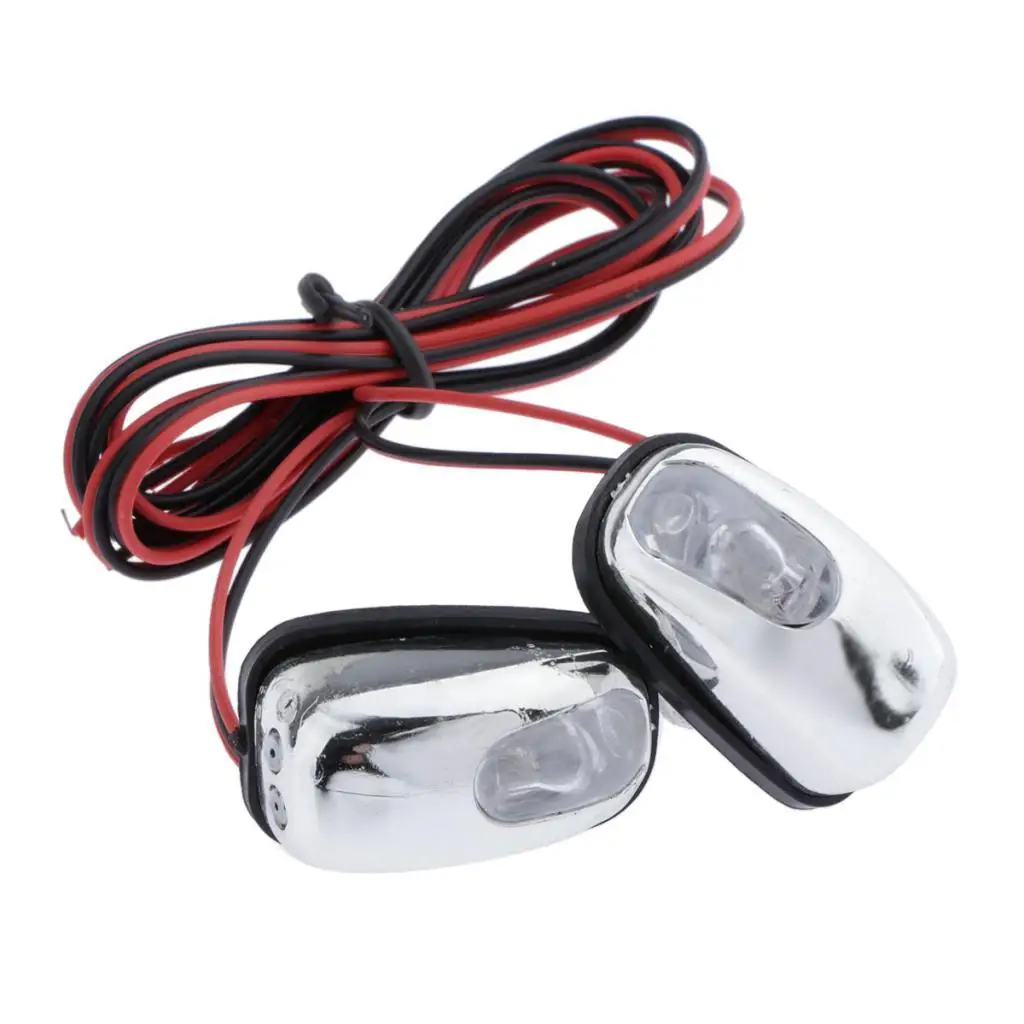 Windshield Spray Nozzle Wiper Washer with Colorful LED Car Glass Accessory for Clean Windshield and Wipers