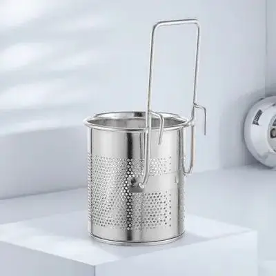 

Hot Pot Filtering Basket Stainless Steel Mesh Strainer Hanging Colander Steam Cooking Tool