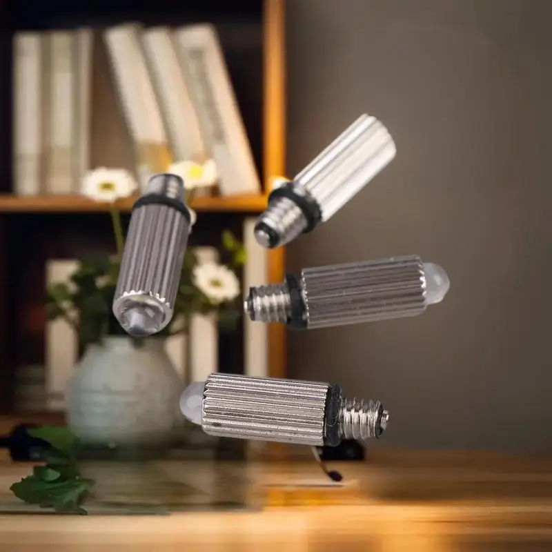 1/3 Stück 2,5 V 0,3 A LED-Lampe für chirurgische Zwecke, weißes Licht, Anästhesie-Laryngoskop-Glühbirnen für Erwachsene