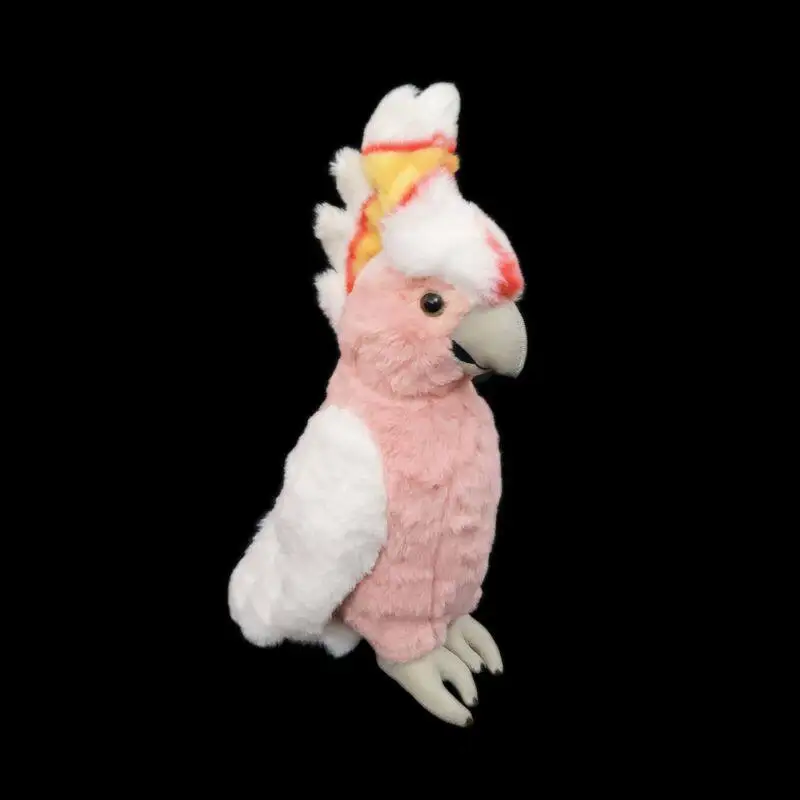 

Simulated Puffared Parrot Plush Toy Cute Little Bird Figurine Lifelike Animals Simulation Stuffed Doll Kawaii Toy Gifts