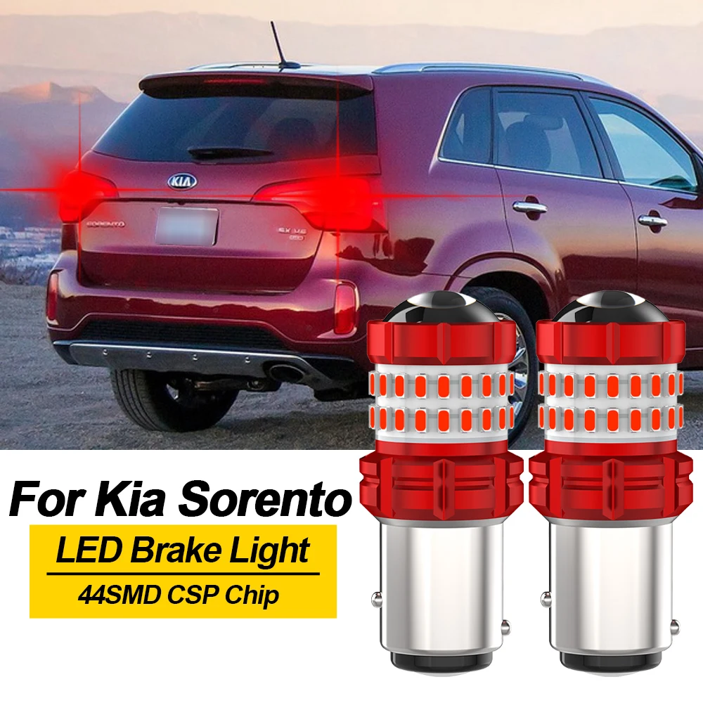 

BMTxms 2pcs 1157 BAY15D P21/5W LED Brake Light Stop DRL Lamp Canbus For Kia RIO 3 4 Sorento Soul Sportage 1 2 3 4 Ceed Cerato