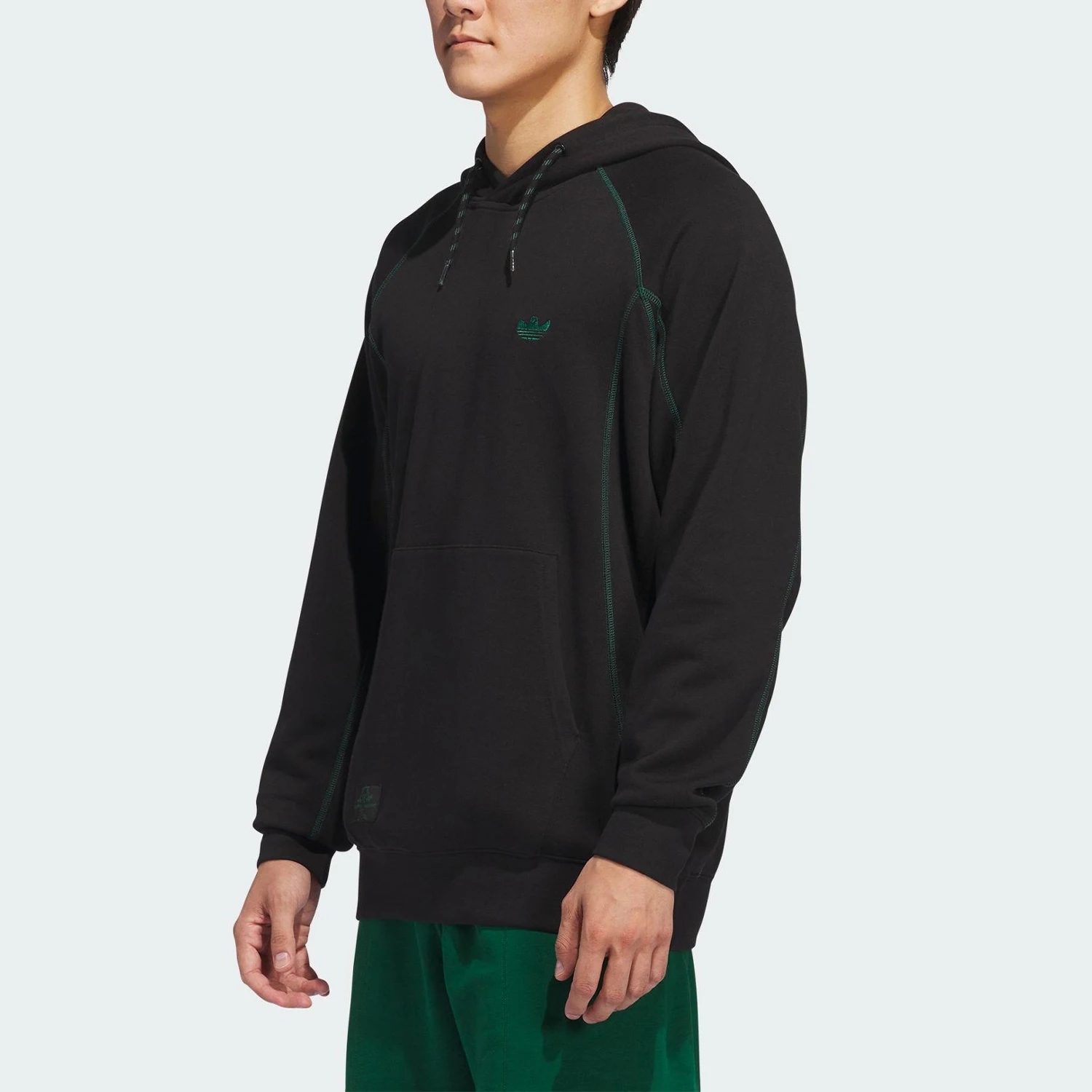 

Мужская повседневная спортивная толстовка с капюшоном Adidas Originals Authentic Trefoil JC7648