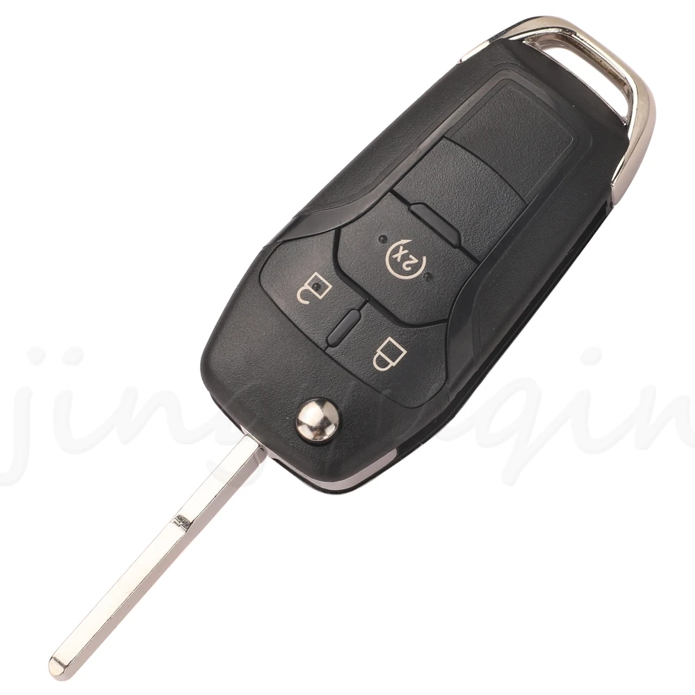 Jingyuqin N5F-A08TDA Remote Kunci Mobil Fob 868/902MHZ PCF7945P/HITAG PRO 49 Chip untuk Ford F-150 F-250 F-350 Flip Keyless Entry