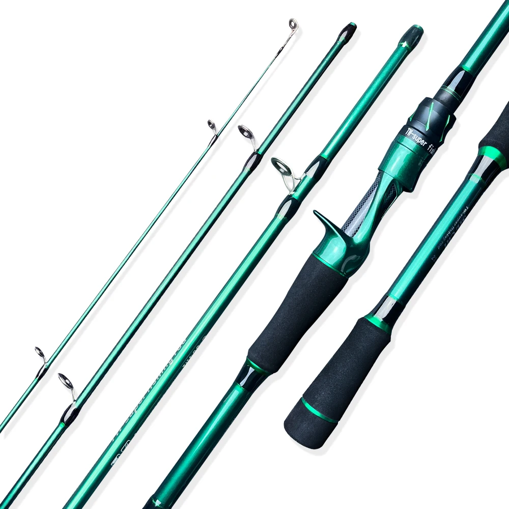 

Карбоновая удочка класса М, легкая и жесткая, регулируемая удочка для приманки, четырехсекционная вставной удочка, короткая секция для удобного хранения.