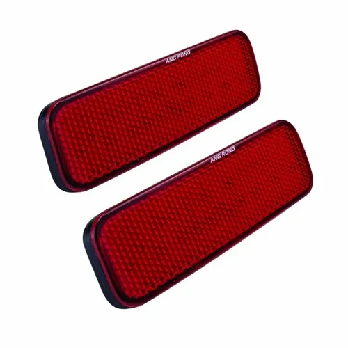 Imagen 2 del producto Para Ford Transit Van Custom Connect 2013-up LED rojo Reflector de parachoques trasero freno parada luces traseras