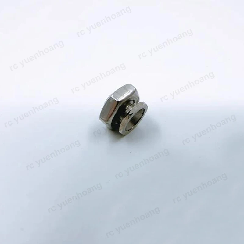 1PCS RC Model Boat Cover Fixed Seat Metal Hatch Lock with 10/12/14/16mm Hand Screw Ship Case Canopy Fixing Connector