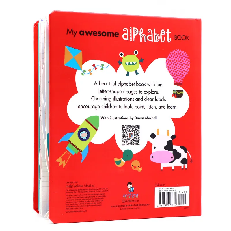 My Awesome Alphabet BookChildren's Educational Picture Story Book