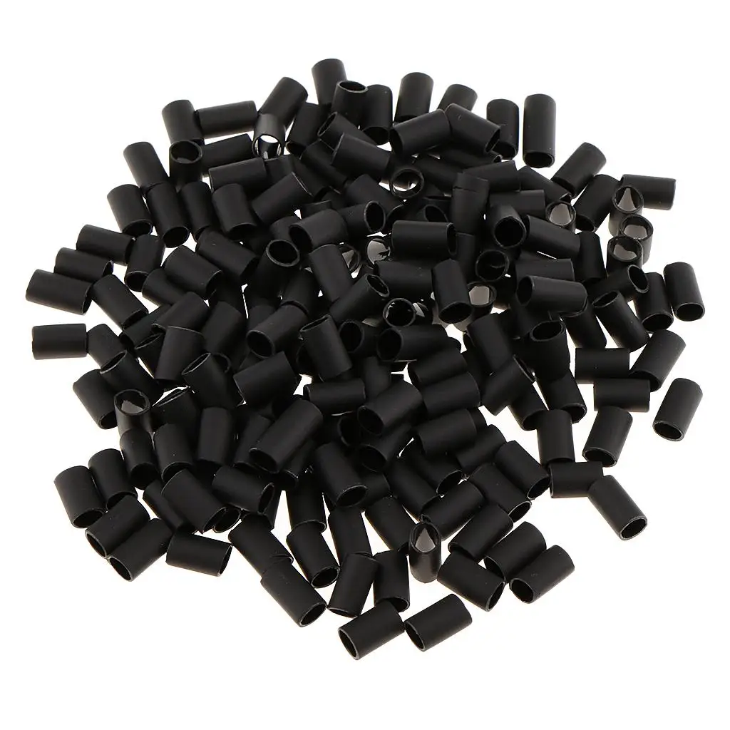 Glue Shrink Ring Hair Extensions Tool Heat Shrink Tube Micro Link Beads Set for Adult Temporary Use