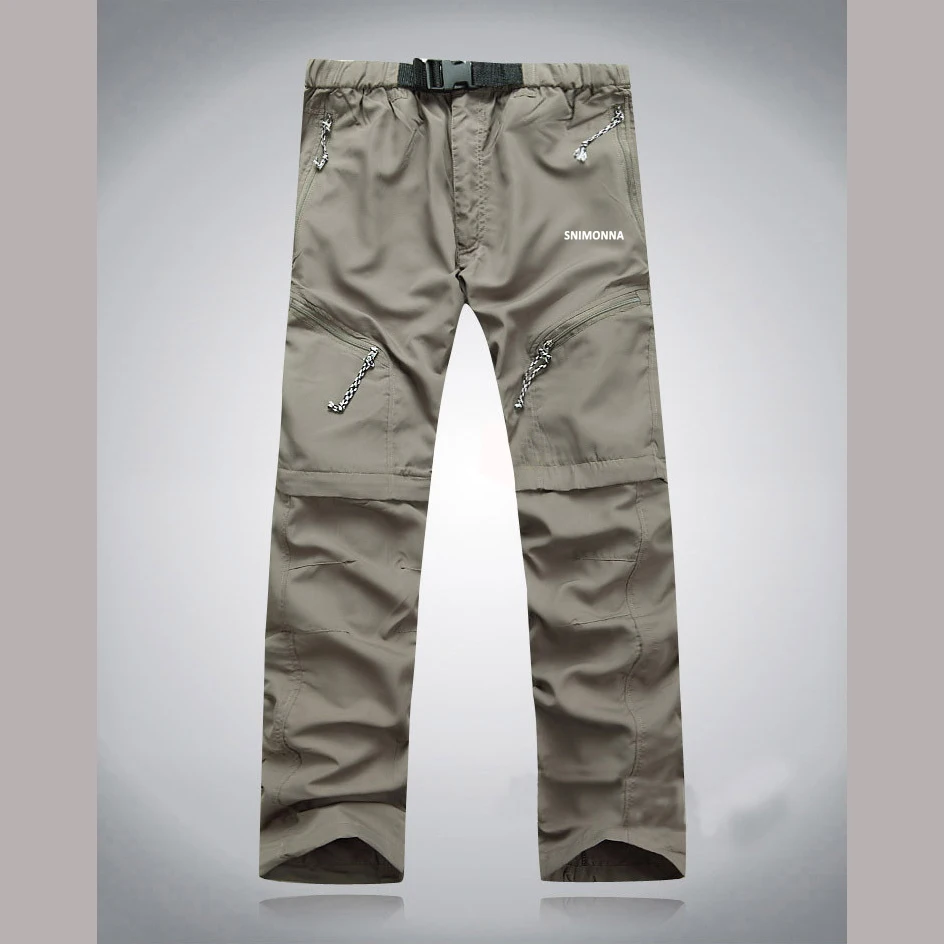 Description Picture 4 of itemFishing Pants Outdoor Breathable Quick Dry Long Trousers Can Remove To Shorts Detachable Two-Pants Hiking Camping Trekking Cloth