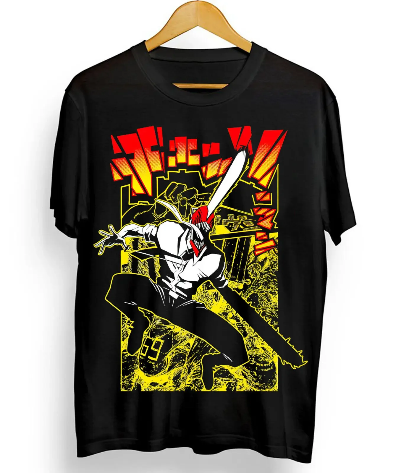 Chainsaw Devil New T-Shirt Men & Women Manga Man Denji, Makima,Pochita,All size