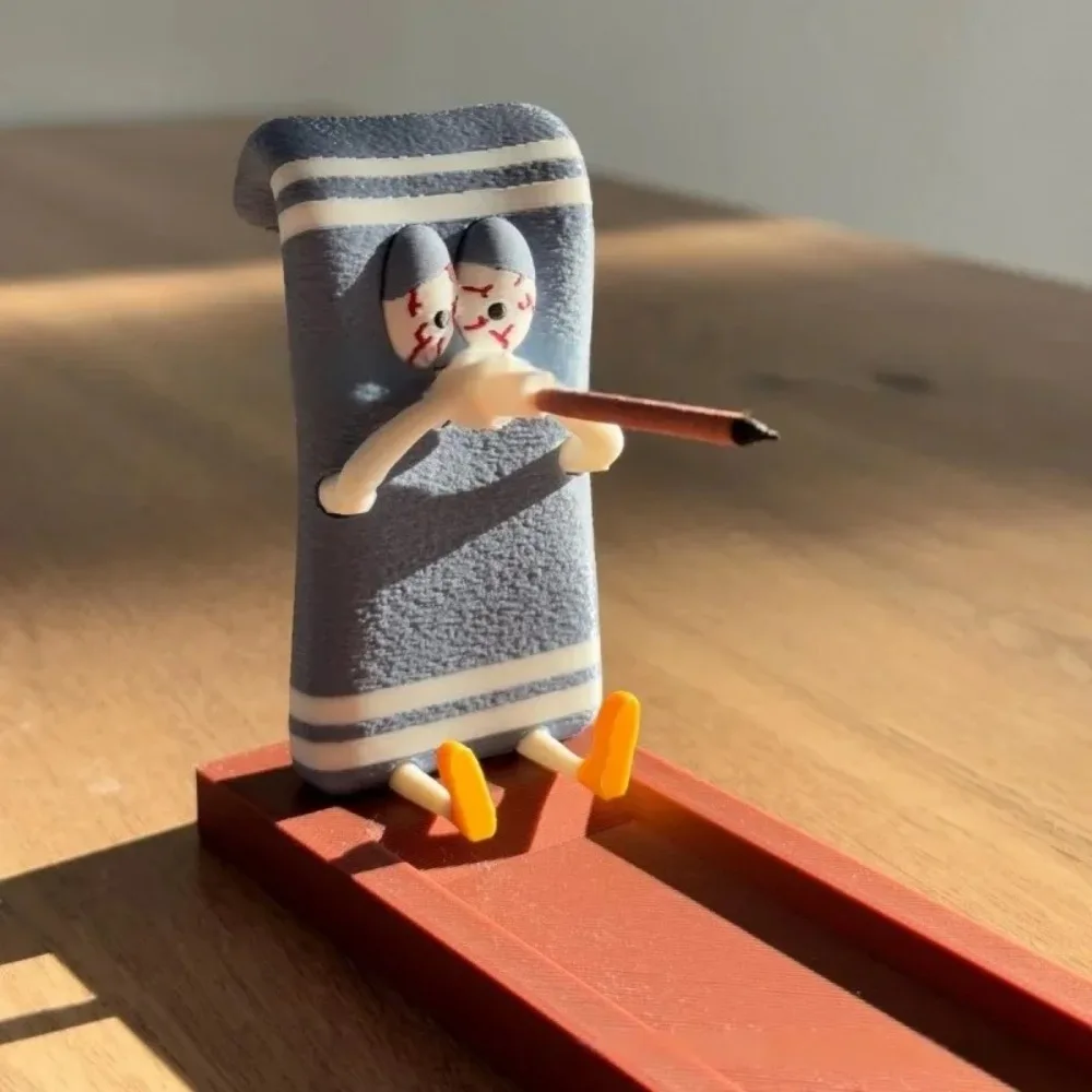 

Modern Funny Incense Stick Holder Handcrafted Heat-resistant Indoor Incense Burner Plastic Burner Ash Catcher Meditation