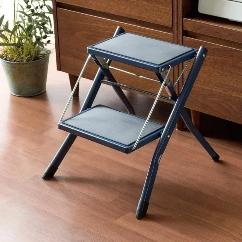 Folding ladder thickened household kitchen ladder stool dual-purpose portable outdoor car wash foot stool
