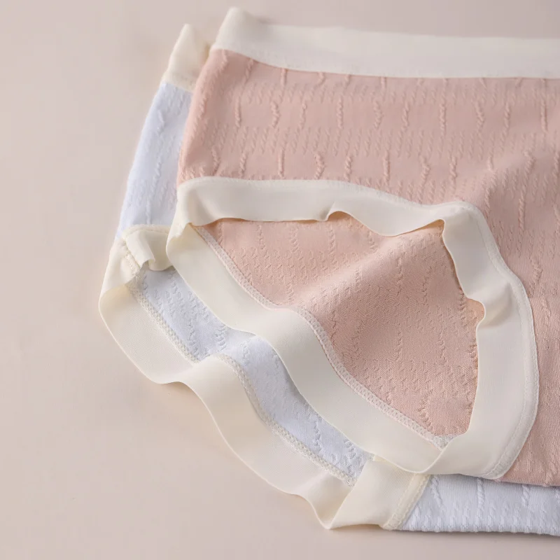 Bragas triangulares deportivas de tiro medio para mujer, ropa interior Sexy, lencería de algodón, levantador de glúteos, sin costuras, 3 piezas