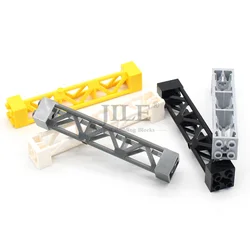 5pcs Moc Iron Frame Support 2x2x10 Girder 58827 DIY Building Blocks Bricks Compatible with City Street View Architecture Toys