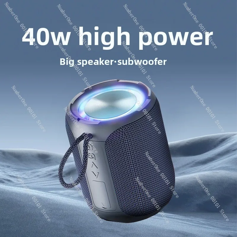 A8 bluetooth speaker - portable outdoor 40w subwoofer, waterproof, tabletop speaker