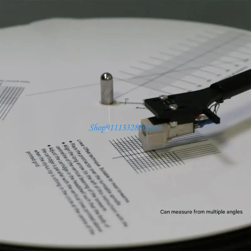 G88D Professional Turntable Stroboscope Disc Acrylic RPM Tester RPM Measurement Disc For Record Player Maintenance