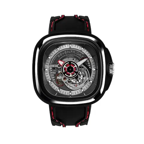 2025 SEVENFRIDAY S3-01 mature men's square large dial mechanical watch P series men's and women's automatic watch luxury brand