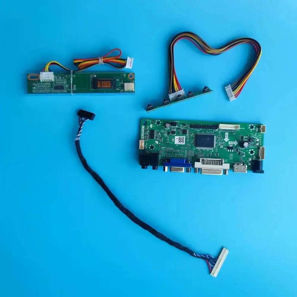 

Комплект платы контроллера M.NT68676 DVI VGA HDMI-совместимый для LP154WX4-TLA1/LP154WX4 1280X800 15,4-дюймовый ЖК-монитор со светодиодной подсветкой