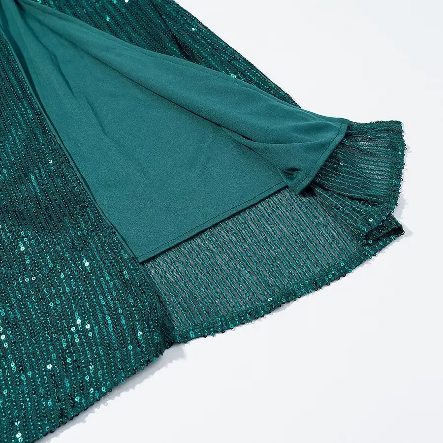 JNLEAOG Faionable correa de lentejuelas Dr mujer Sli diseño versátil otoño nueva llegada Casual Color puro fibra de poliéster