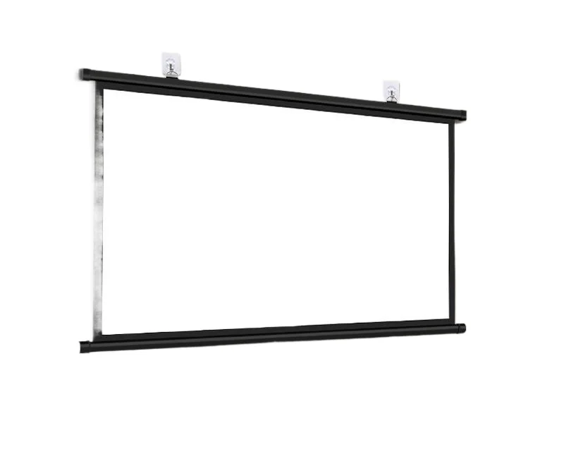 Projection screen 84 inches 100 wall hanging