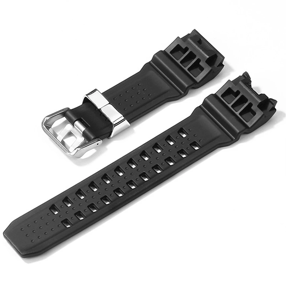 TPU Wrist Band Strap For GWG 1000GB Sport Watchband Bracelet for gwg1000-gb  GWG-1000GB Metal ring solid color strap Belt Ear Pi