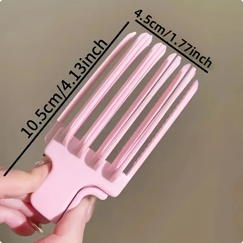 

Pack of 2, the latest salon hairpin comb, new design, firmer clip, premium fluffy styling comb, portable natural hair growth comb, seamless hairpin, ponytail hair pad, comb.