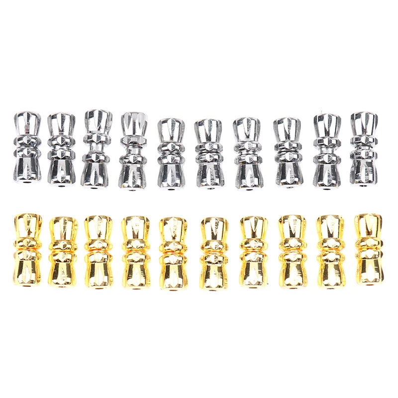 10Pcs Screw Clasp Barrel Screw Clasps For Diy Bracelet Necklace Jewelry Making