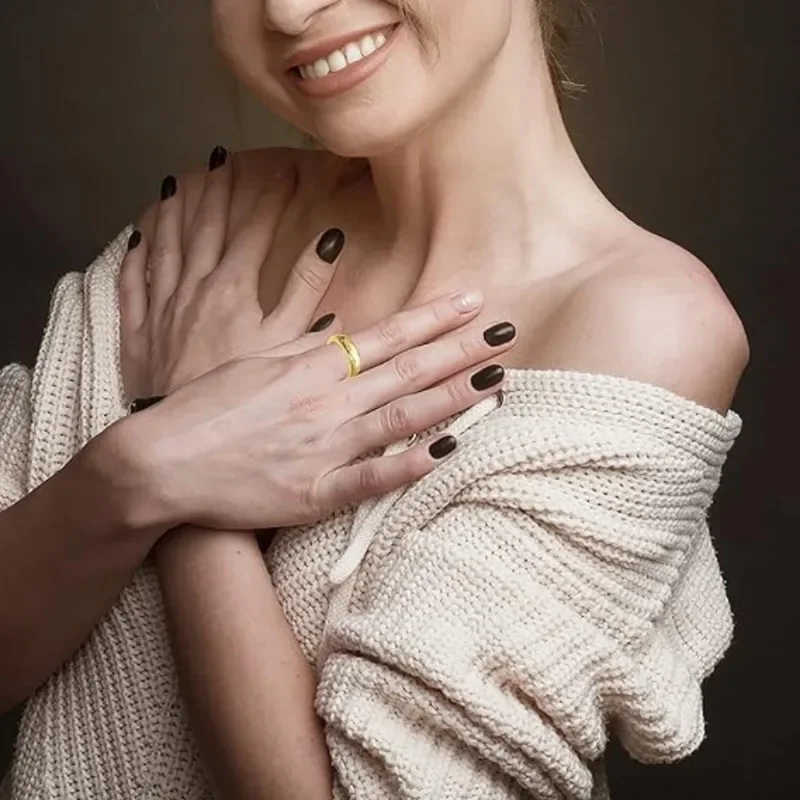 Chunky Rings For Women - Trendy Cubic Zirconia Stackable Rings