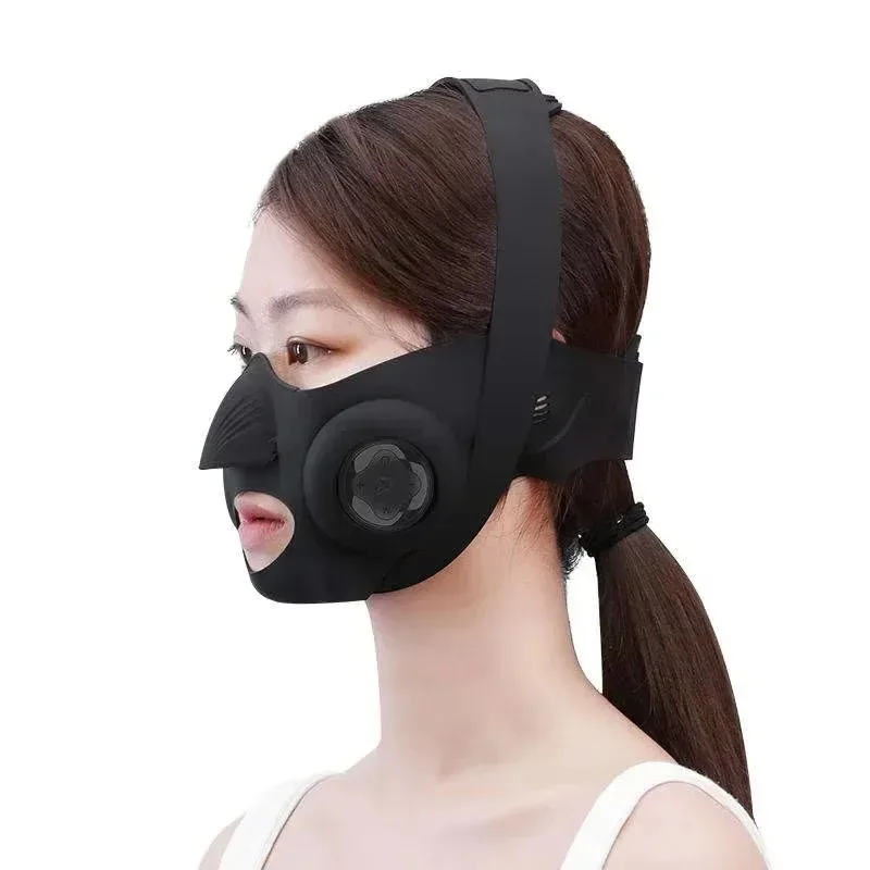 HANRIVERNEWV-shapedChi LiftingTightenElectric Facial Mask EMS Vibration Anti Wrinkle SkinCareFace MassageInstrument