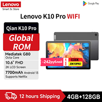 Lenovo Qitian K10 Pro TB223FC Tablet MediaTek G80 8 Core 10.6'' 60Hz Display 7700mAh Battery Wifi 4GB 128GB Global Rom