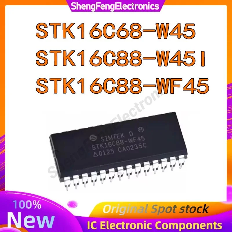 

STK16C68-W45 STK16C88-W45I STK16C88-WF45 IC Chip 100% New Original in stock