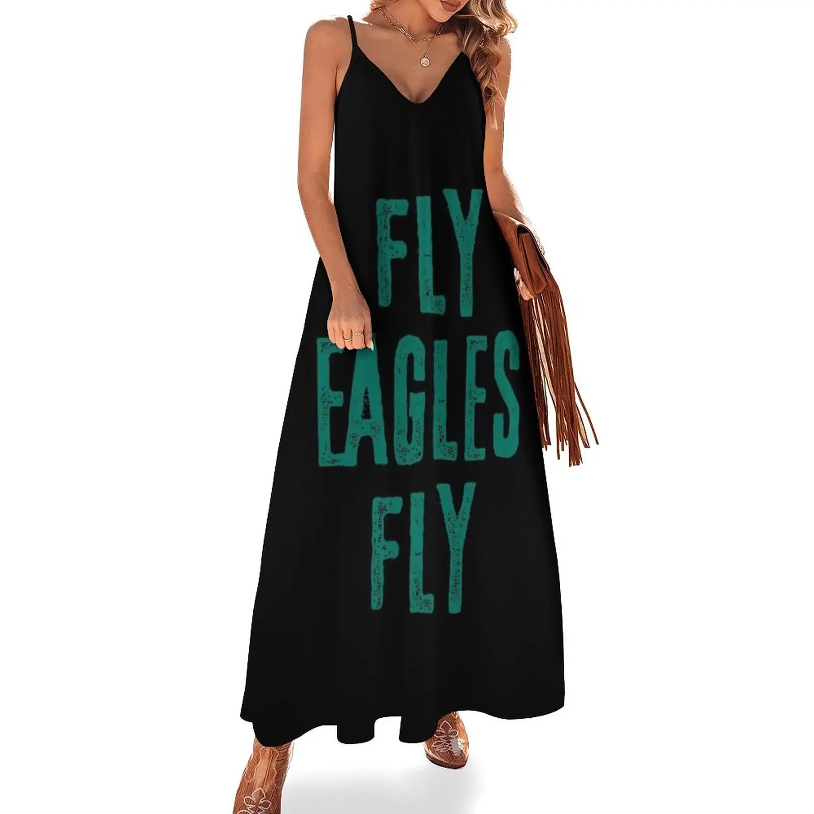 

Fly Eagles Fly Sleeveless Dress bandage dress long sleeve dress Long dresses