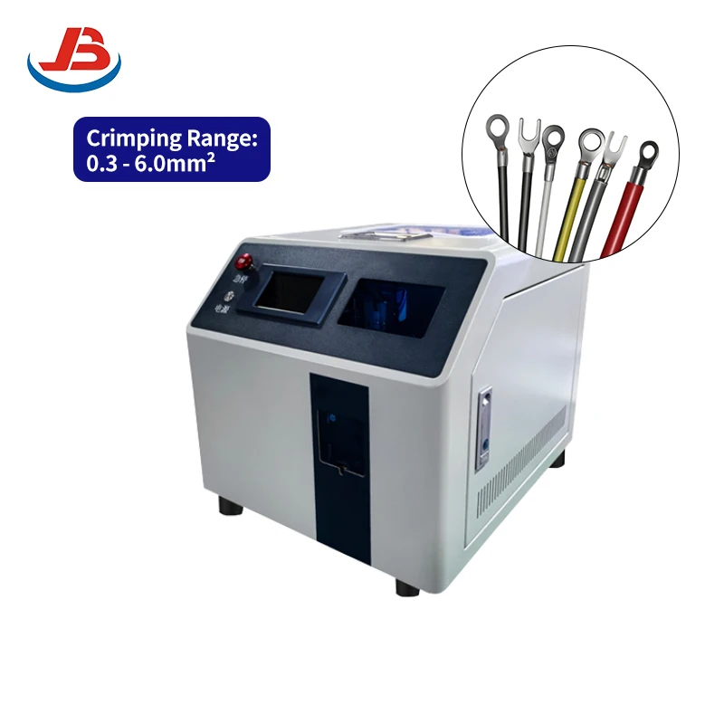 IMBO automatic tubular terminal crimping machine, circular terminal crimping machine, ring tube ferrule crimping machine