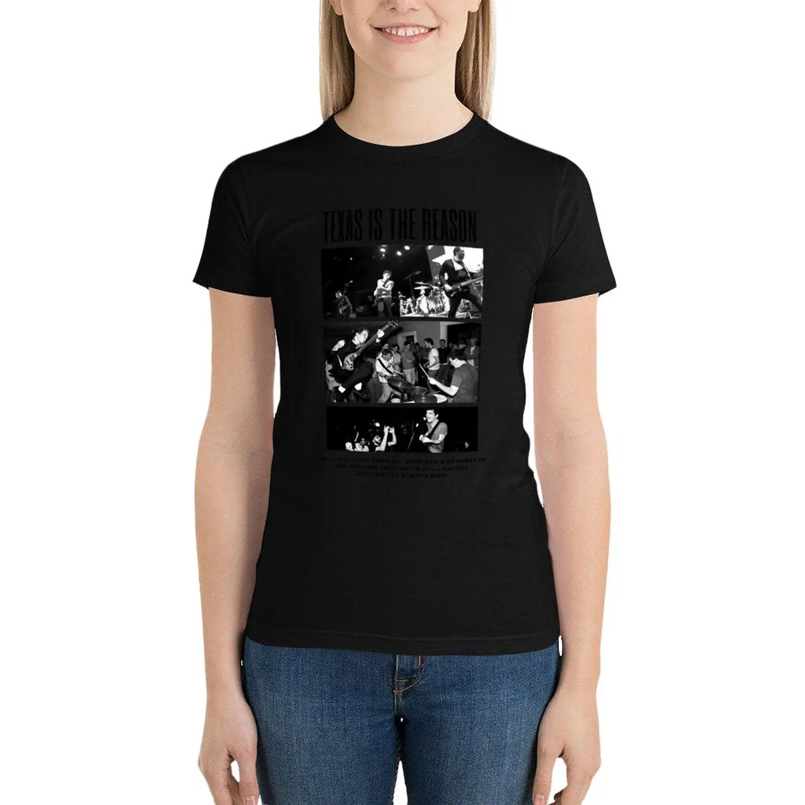 

Texas Is The Reason T-Shirt Aesthetic clothing shirts graphic tees oversized cute tops womans clothing