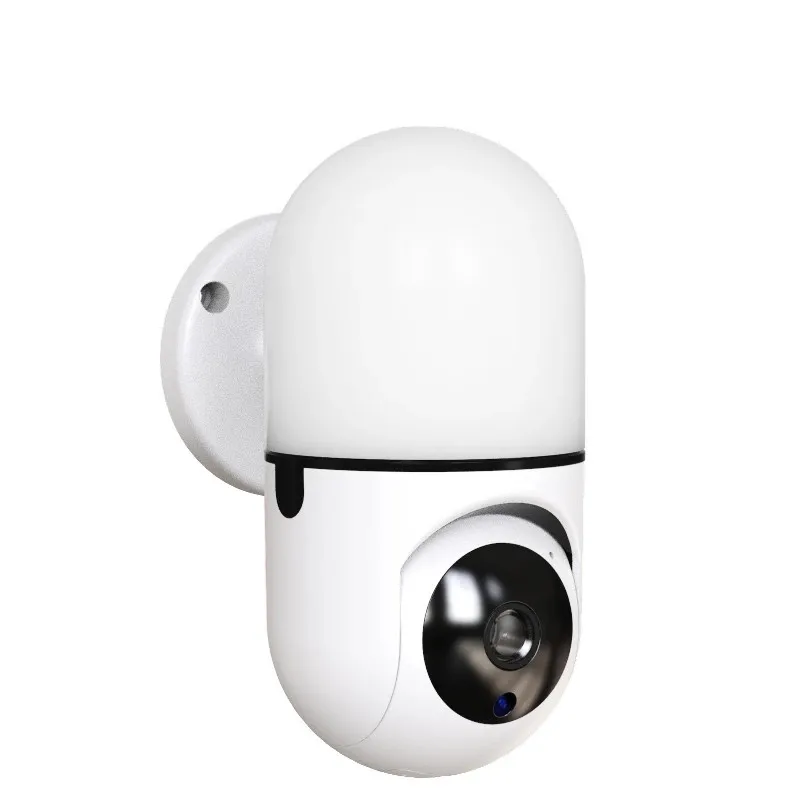 iCam APP 2MP 1080P Wireless PTZ IP Dome Camera Wall Lamp Floodlight Wide Angle Home Security Intercom Baby Monitor