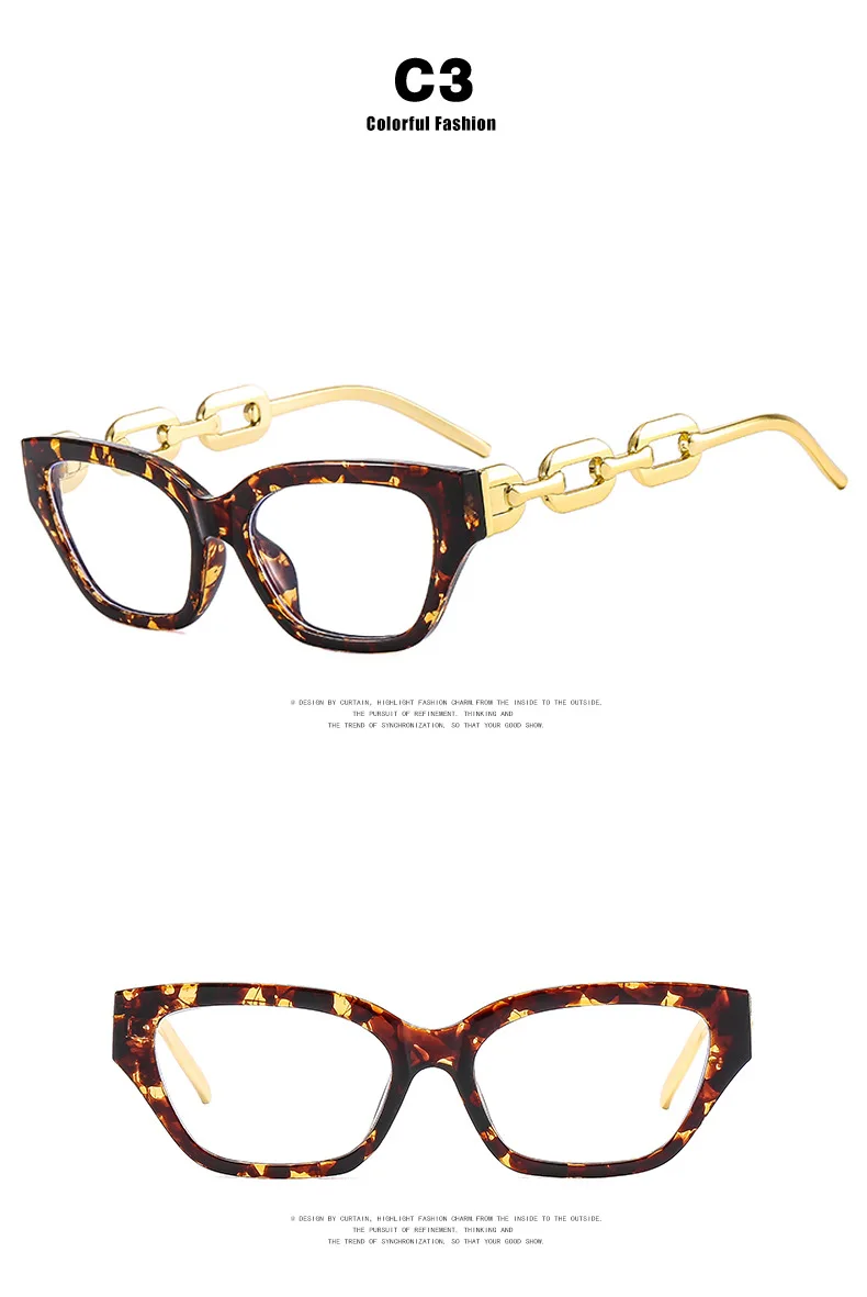 Marken design Mode Licht Scharnier Bein Brille Frauen Rahmen photo chrome Anti-Blaulicht-Lesebrille mit Dioptrien 1,0 1,5 2,5 – Detail 7