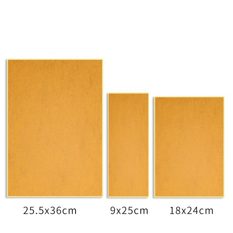 Hard Card Xuan Paper Cardboard Colorful Claborate-style Painting Treated Rice Paper Small Regular Script Xuan Paper Cardboard