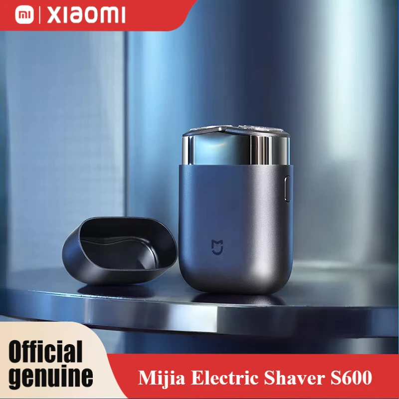 XIAOMI MIJIA Electric Shavers S600 Portable Razor Men Type-C Rechargeable Shaving Beard Machine Trimmer Dry Wet Shaving Washable