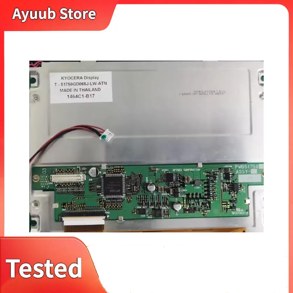 

A-1141-02 T-51750AA T-51750GD065J-FW-AFN T-51750GD065J-FW-ASN T-51750GD065J-FW-ADN Original 5.7-inch industrial display screen