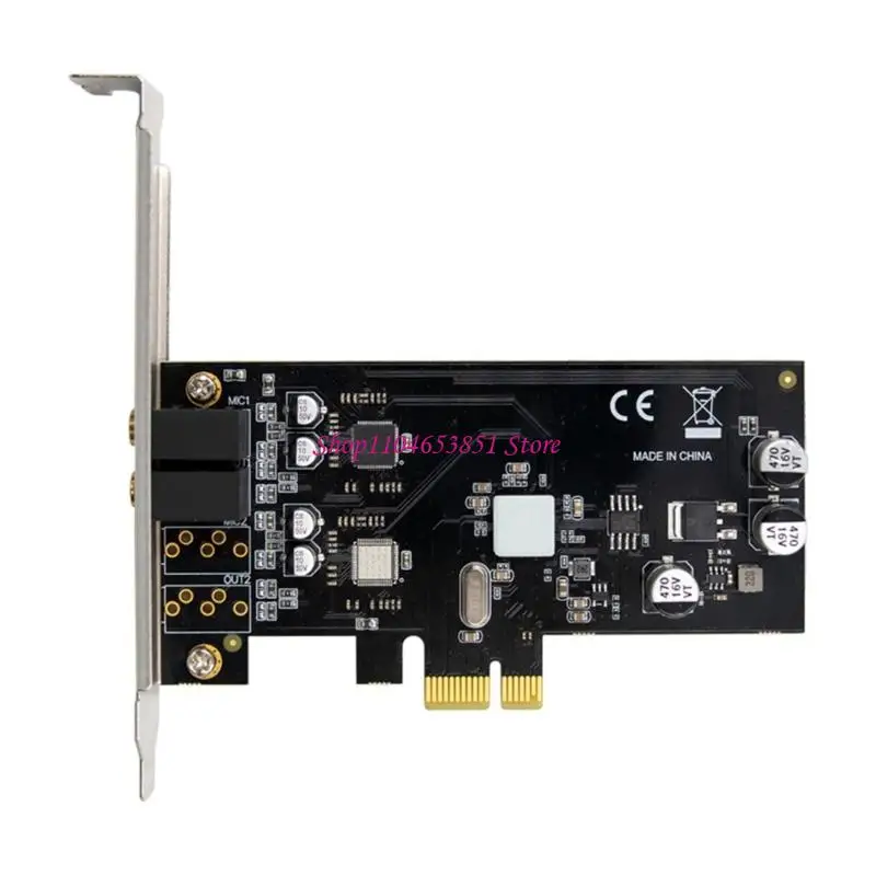 ST116 CM6646 Driver External Sound Card With Wide Sampling Rate Support 