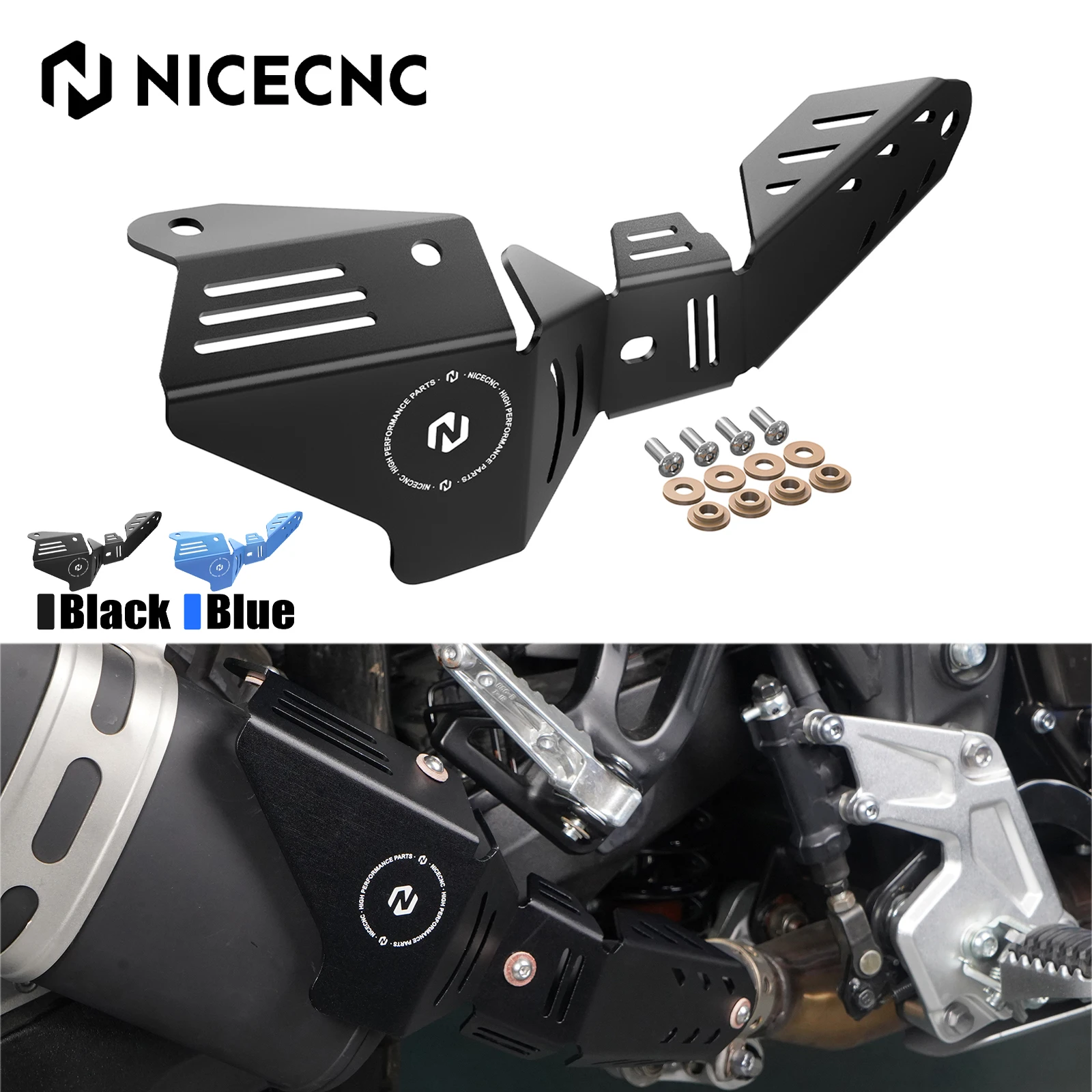 For 2019-2024 Yamaha Tenere 700 XTZ 700 Exhaust Muffler Pipe Heat Shield Guard Tenere700 XTZ700 T700 700XTZ Accessories