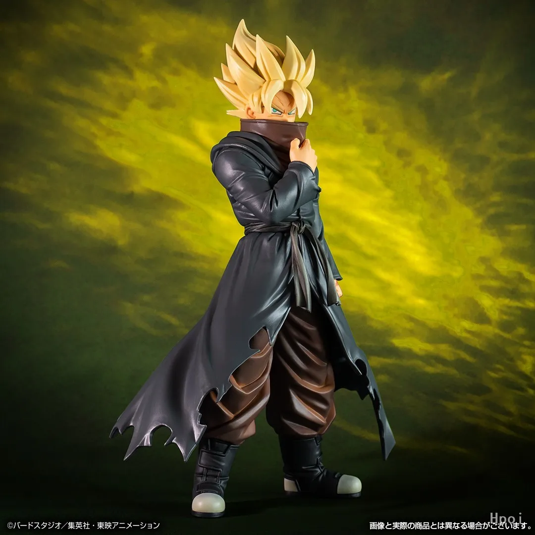 38cm Dragon Ball Figures Super Heroes Kokui No Senshi Ssj Goku Bardock Figurine Ssj Pvc Collection Gk Model Toys Doll Gifts