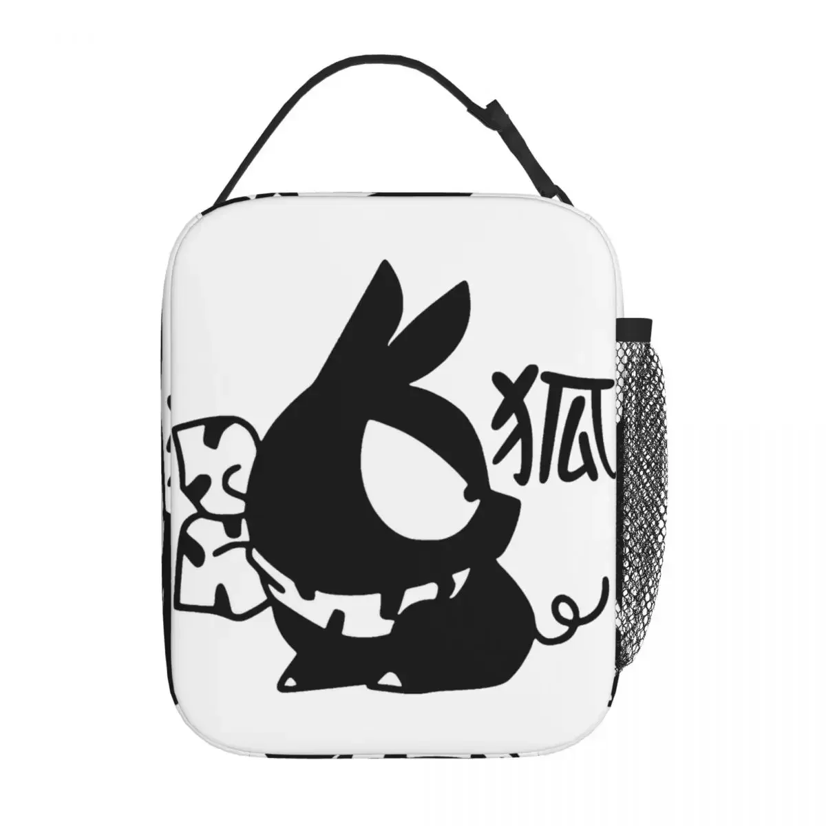 P Chan Pig Kanji Ranma Products Insulated Lunch Bags for Working Animated Food Containers Portable Coolers Hot Lunch Boxes